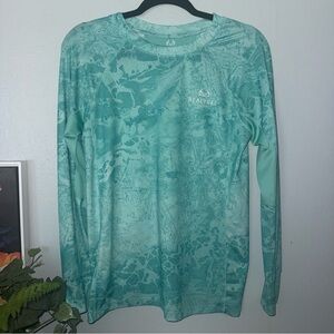 Realtree Aqua Patterned Shirt